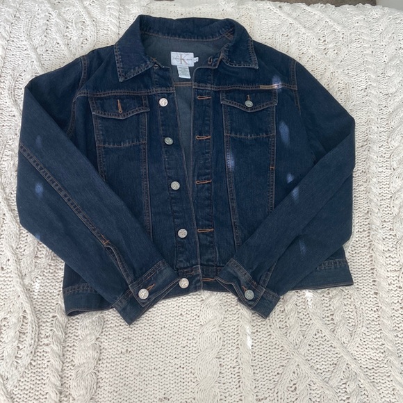 Calvin Klein Jeans Jackets & Blazers - Calivin Klein womens blue jean jacket